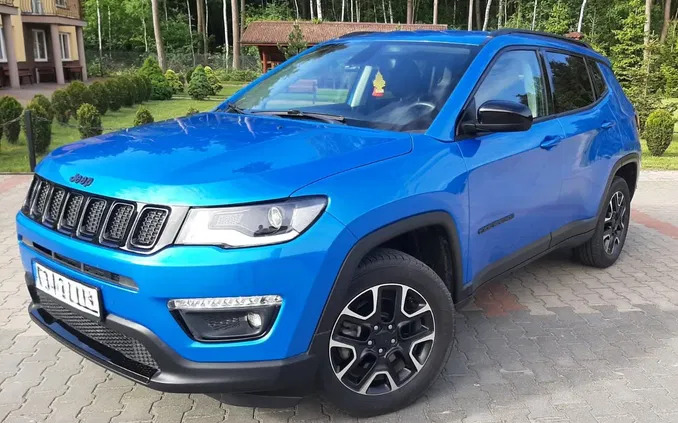 samochody osobowe Jeep Compass cena 87400 przebieg: 63000, rok produkcji 2020 z Białystok